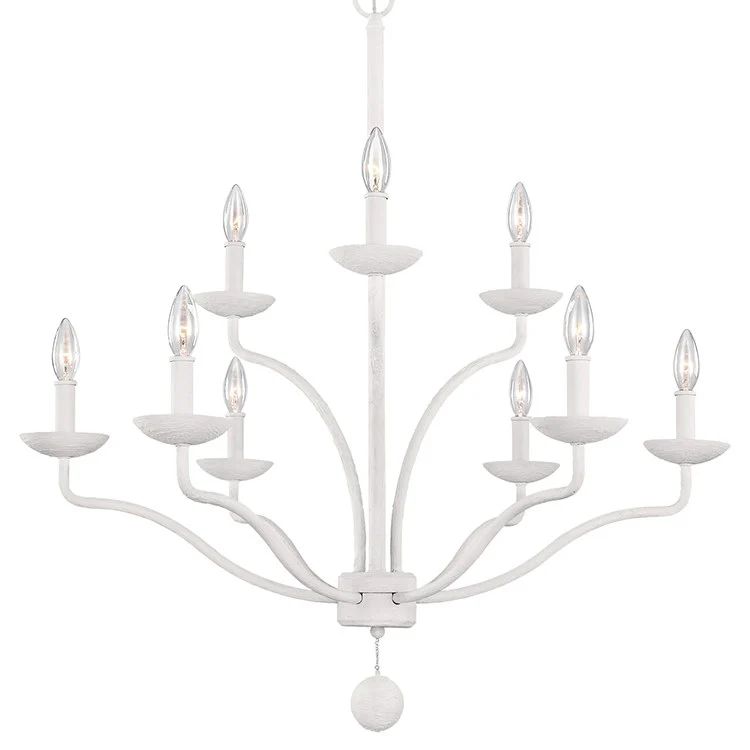 Annie Nine-Light Two-Tier Chandelier - Frankwebs