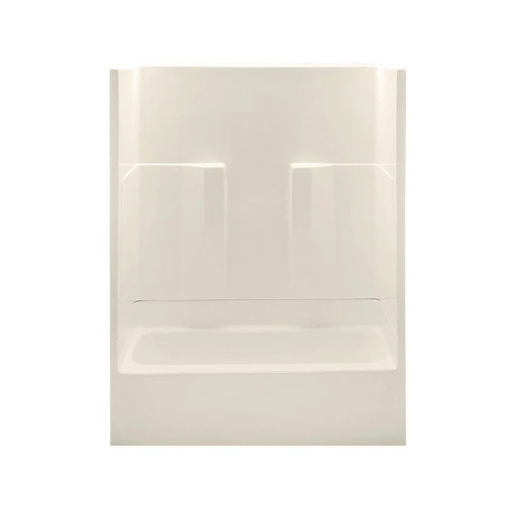 Tub and Shower Module Right Drain Biscuit 2 Shelves 47 Gallons 60 x 30 x 72 Inch - Frankwebs