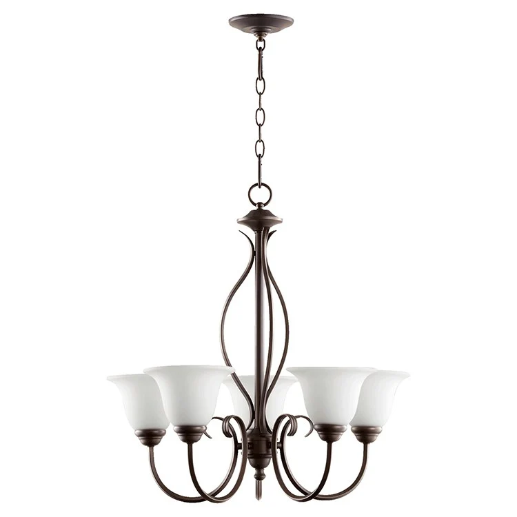 Spencer Five-Light Chandelier - Frankwebs