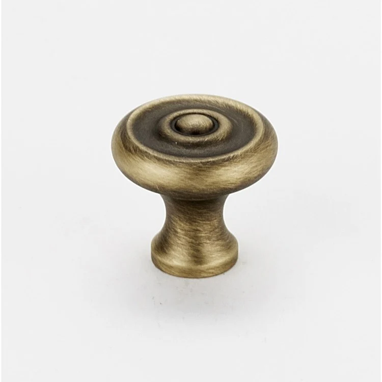 Knob II Collection Round Chocolate Bronze Brass 3/4 Inch 3/4 Inch 3/8 Inch - Frankwebs