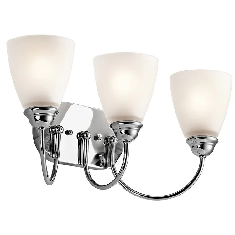 Jolie Three-Light Bathroom Vanity Fixture - Frankwebs