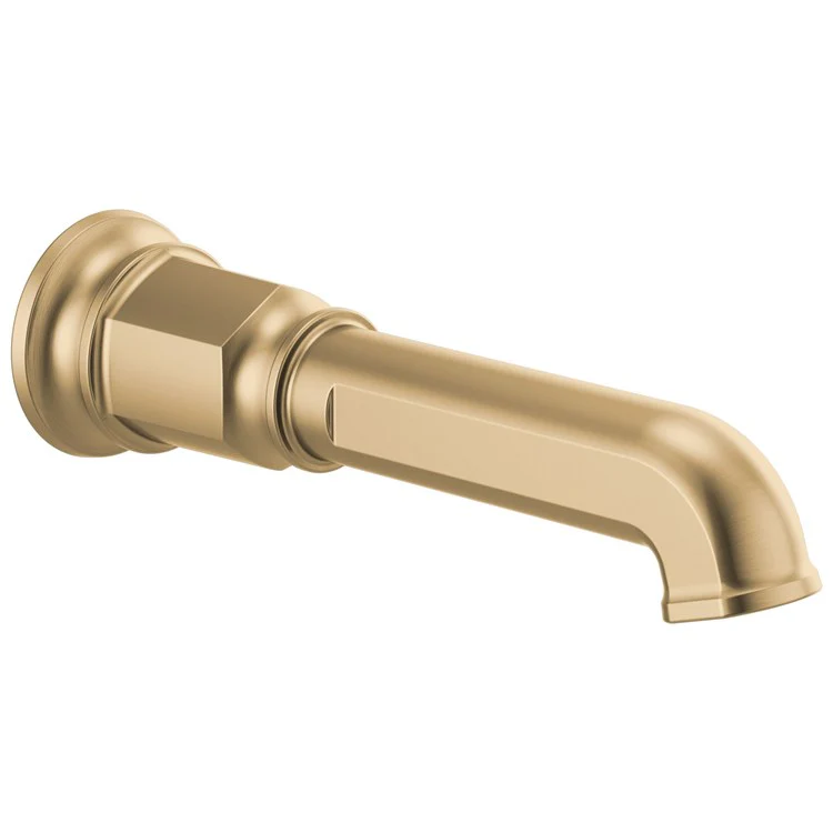 Tub Spout Invari Non-Diverter Polished Chrome 18 Gallons per Minute Brass Wall Mount 9-3/4 Inch - Frankwebs