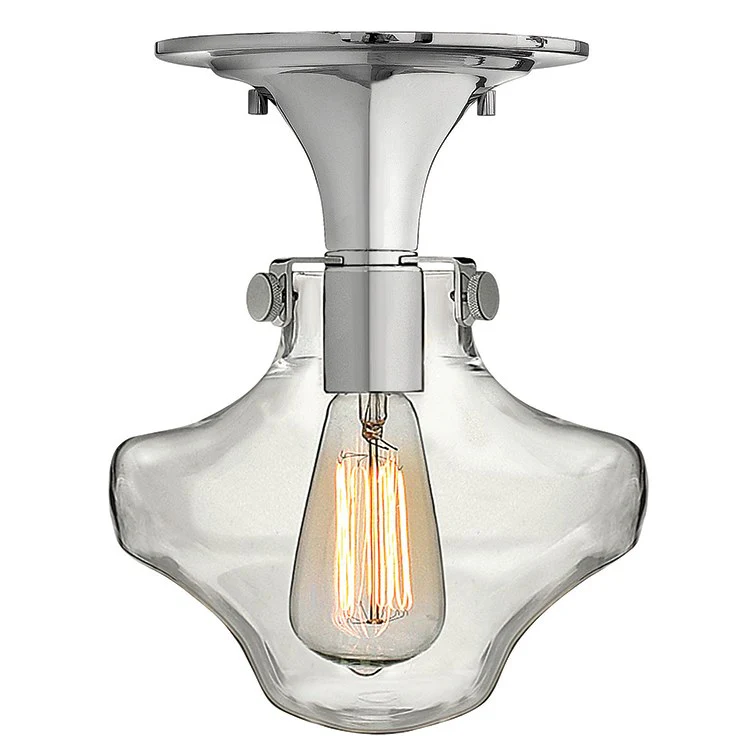 Congress Single-Light Flush Mount Ceiling Light - Frankwebs