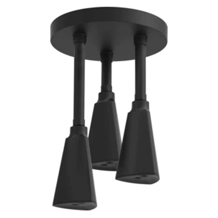 H2Okinetic Single-Function Three-Head Pendant Raincan Shower Head - Frankwebs