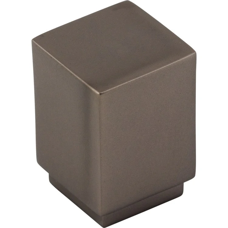 Knob Sanctuary Linear Square Ash Gray Zinc Alloy 3/4 Inch - Frankwebs