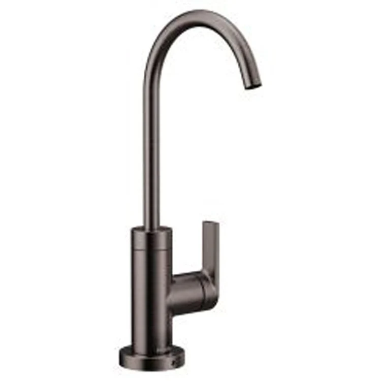 Beverage Faucet Sip Modern 1 Lever ADA Black/Stainless Steel - Frankwebs