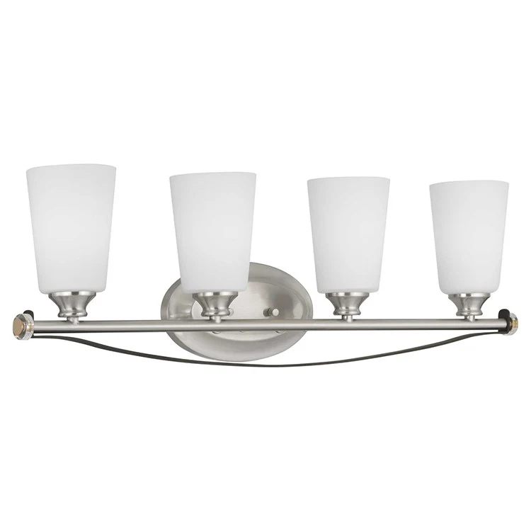 Nealy Four-Light Bathroom Vanity Fixture - Frankwebs