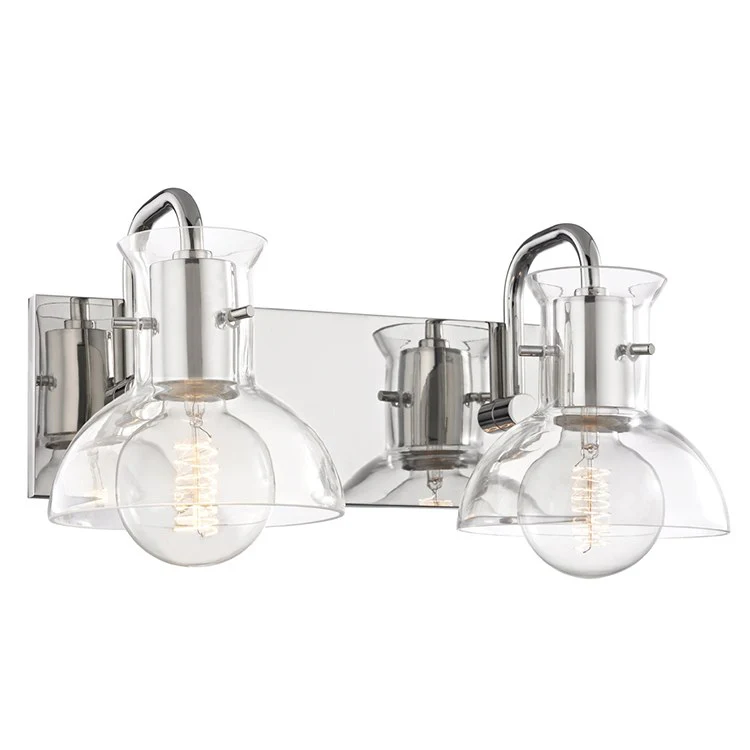 Riley Two-Light Bathroom Vanity Fixture - Frankwebs