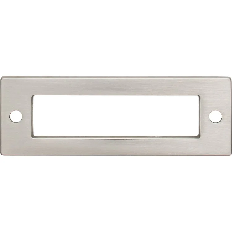 Pull Backplate Lynwood Hollin Rectangle Brushed Satin Nickel 3 Inch 1 Hole Zinc Alloy - Frankwebs
