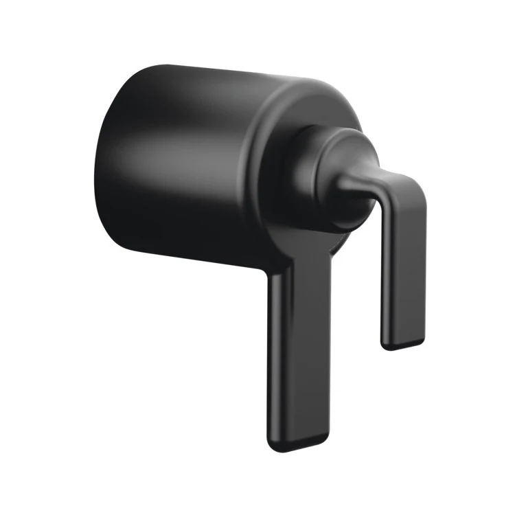 Handle Kit Allaria Zinc 1 Twist Lever Brilliance Black Onyx ADA for Tempassure Thermostatic Valve Trim - Frankwebs