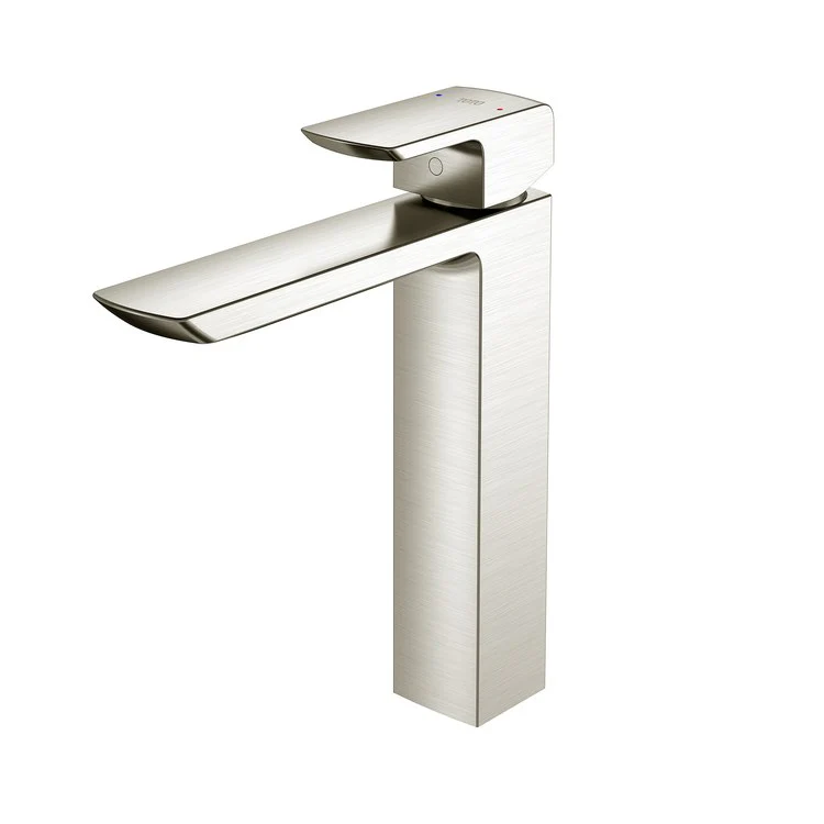 Lavatory Faucet GR Deck Mount Vessel 1 Lever ADA CALGreen/WaterSense Brushed Nickel 1.2 Gallons per Minute - Frankwebs