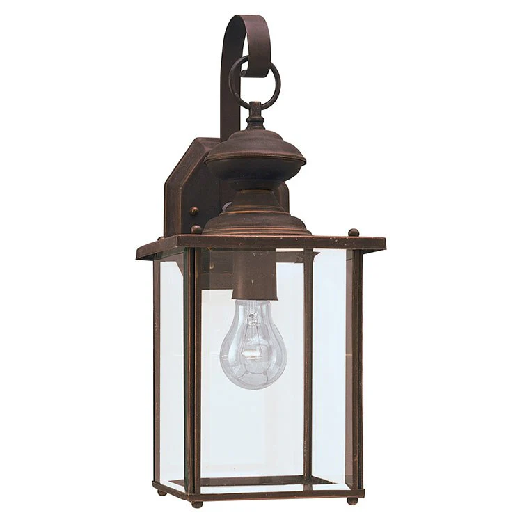 Jamestowne Single-Light Outdoor Wall Lantern - Frankwebs