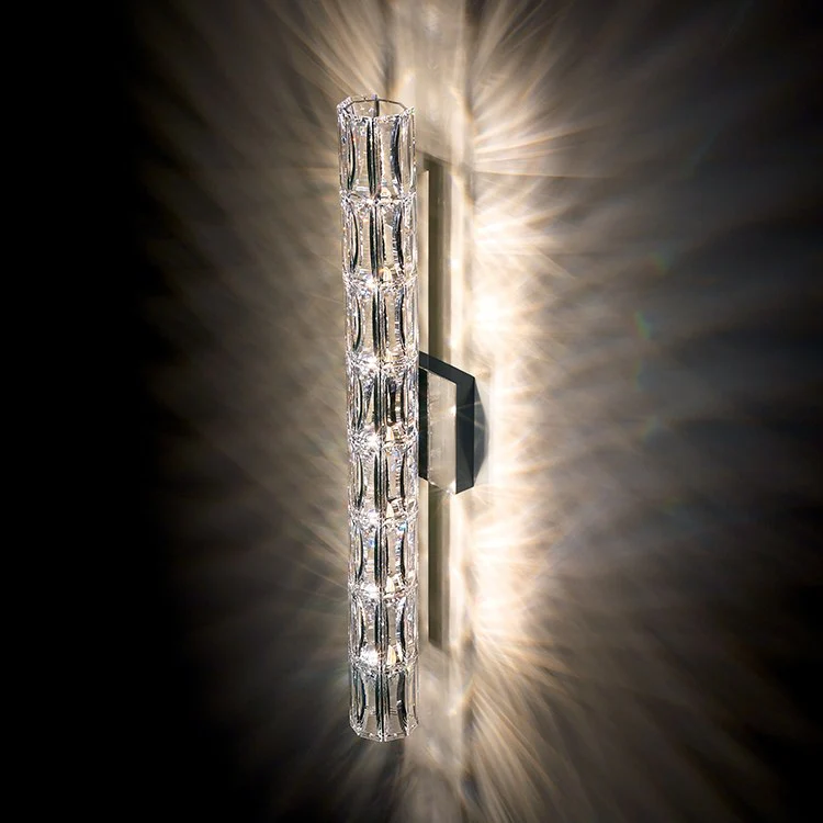 Verve Seven-Light Wall Sconce with Clear Swarovski Crystals - Frankwebs
