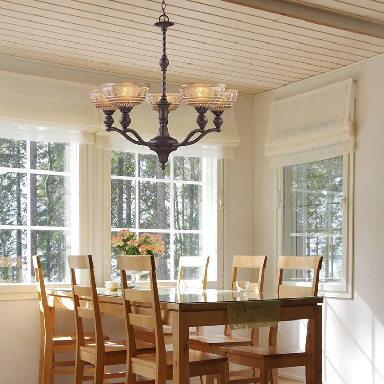 Norwich Five-Light Chandelier - Frankwebs