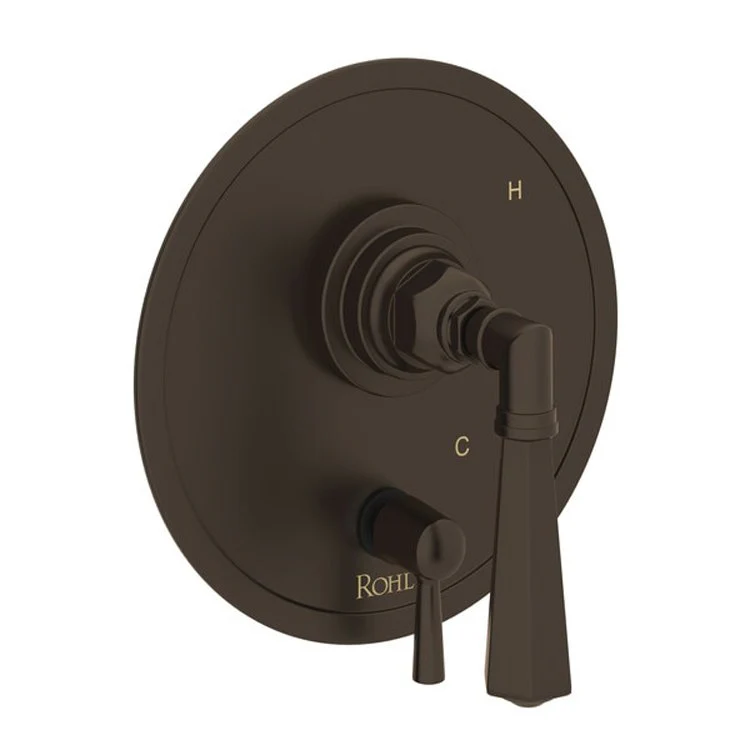 Pressure Balance Valve Trim San Giovanni with Diverter 1 Metal Lever Polished Nickel 5.5 Gallons per Minute - Frankwebs