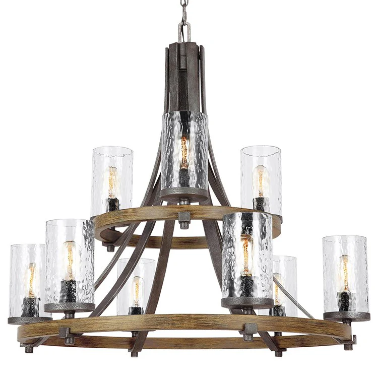 Angelo Nine-Light Two-Tier Chandelier - Frankwebs
