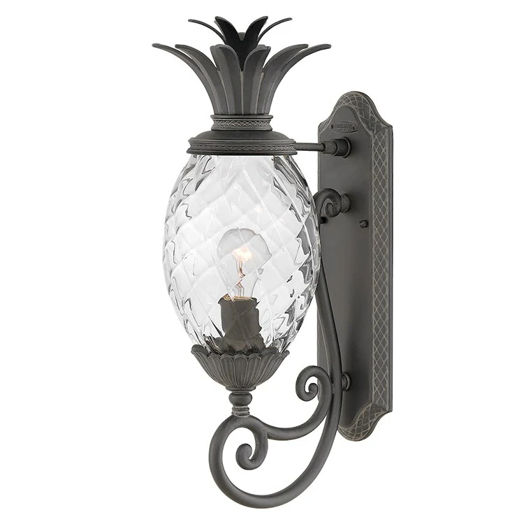 Plantation Single-Light Small Wall-Mount Lighting Fixture - Frankwebs