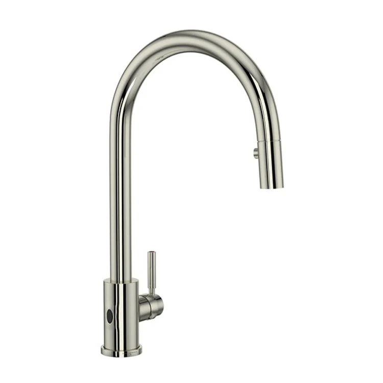 Kitchen Faucet Holborn with Touchless Technology 1 Lever Polished Chrome Pull Down C-Spout Touchless Senses Presence 1.75 Gallons per Minute - Frankwebs