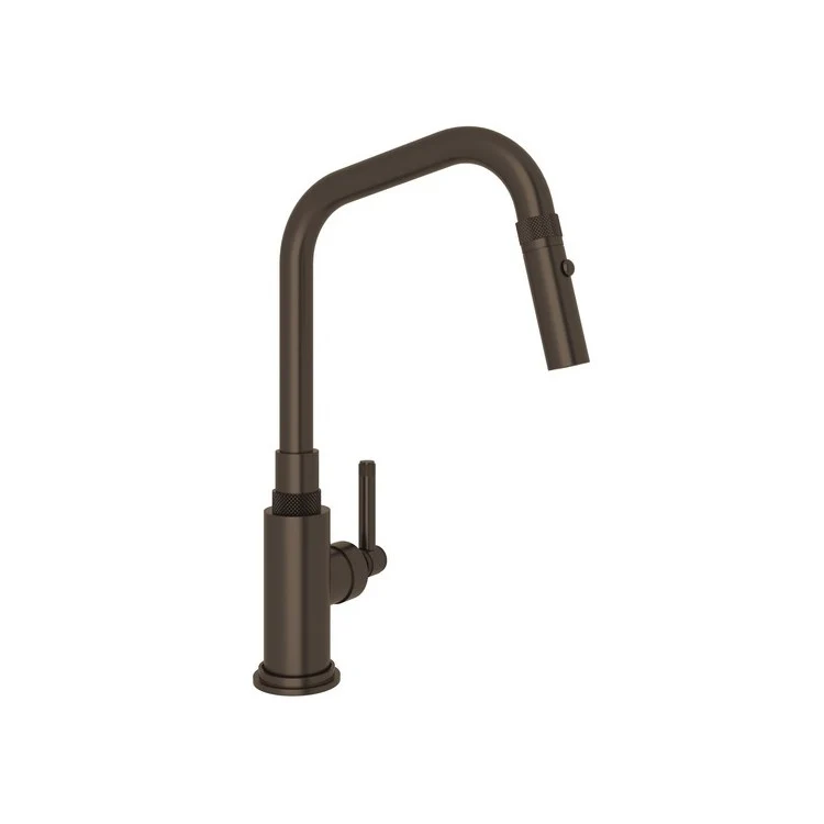 Kitchen Faucet Campo Pull Down 1 Industrial Metal Side Lever Unlacquered Brass 16-3/16 Inch 9-1/4 Inch Reach 2-39/64 Inch - Frankwebs