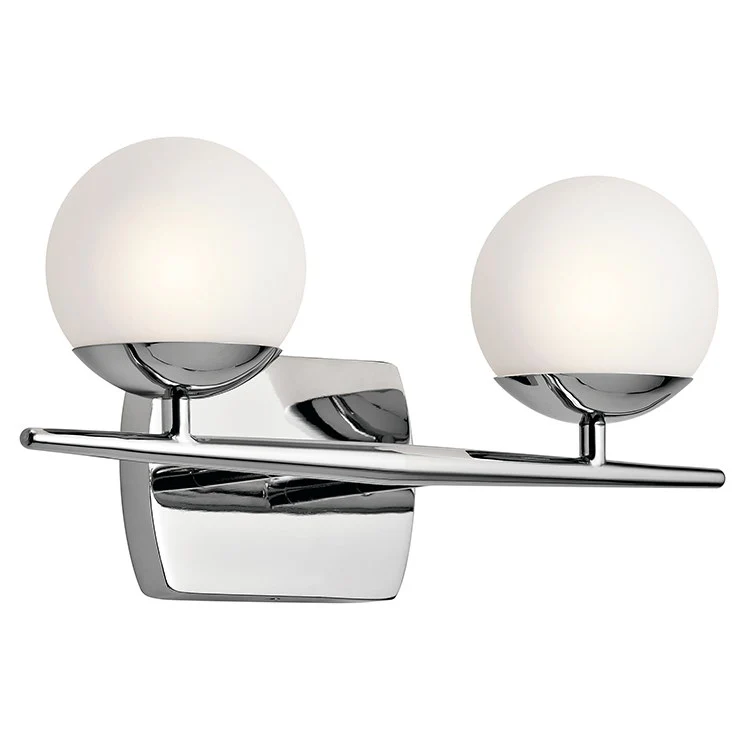 Jasper Two-Light Halogen Bathroom Vanity Fixture - Frankwebs