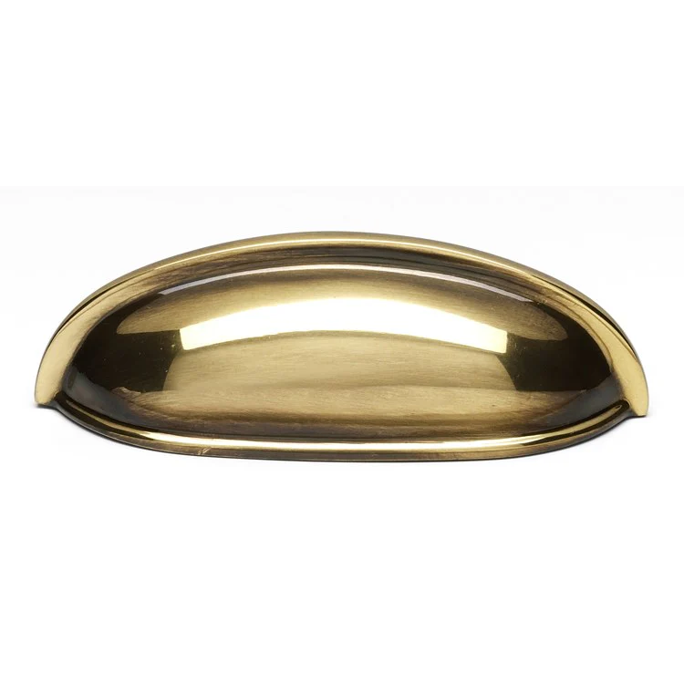 Pull Cup Pulls Collection Polished Brass 3 Inch 4-5/8 Inch 1-1/8 Inch - Frankwebs