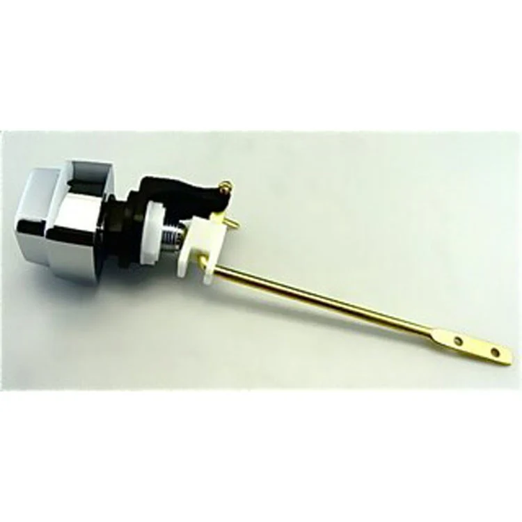 Actuator Button Side Push Polished Chrome for 1 Piece & 2 Piece Toilets 9-1/4 Inch 1-3/4 Inch 4-3/8 Inch - Frankwebs