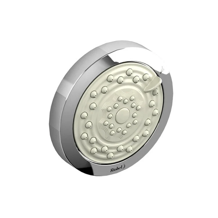 Body Spray Chrome Round 2-Jet 4-1/4L x 4-1/4W x 7/8H Inch 2 Function 1.6 Gallons per Minute 1/2 Inch NPT - Frankwebs