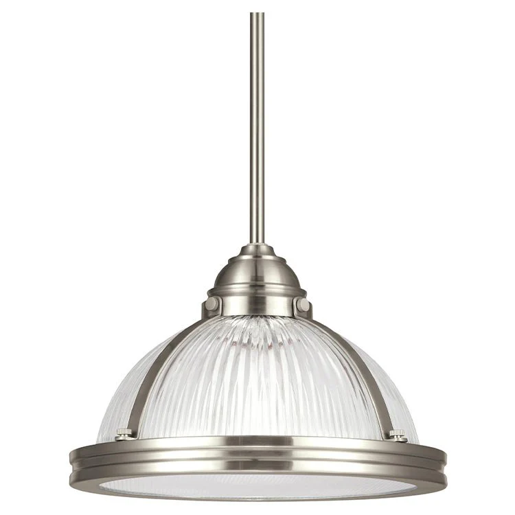 Pratt Street Prismatic Single-Light LED Pendant - Frankwebs