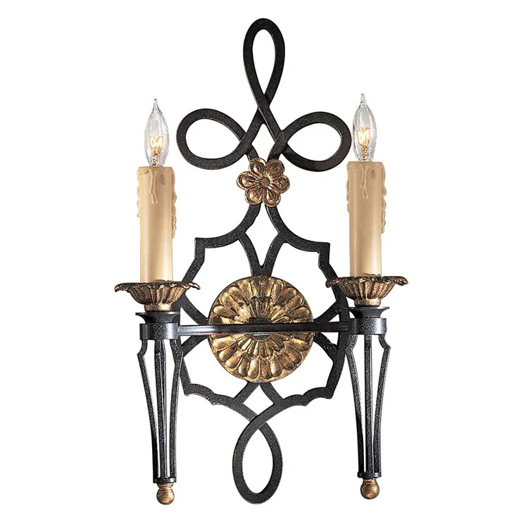 Montparnasse Two-Light Wall Sconce - Frankwebs