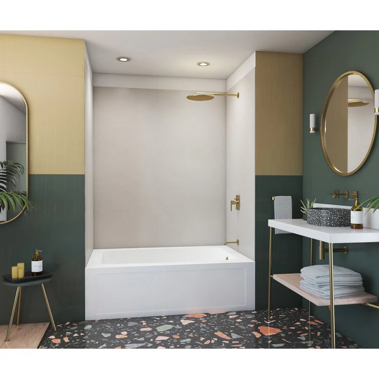 Shower Wall Swanstone Kit Birch 3 Panels 36 x 60 x 72 Inch - Frankwebs