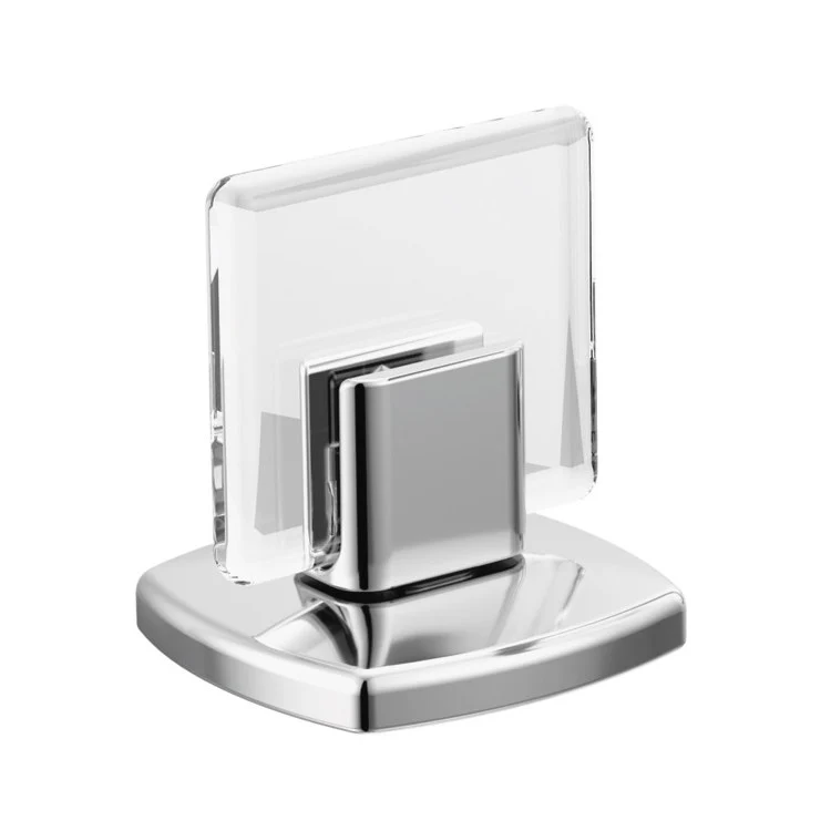 Handle Kit Allaria Zinc 2 Knob Polished Chrome / Clear Acrylic ADA for Widespread - Frankwebs