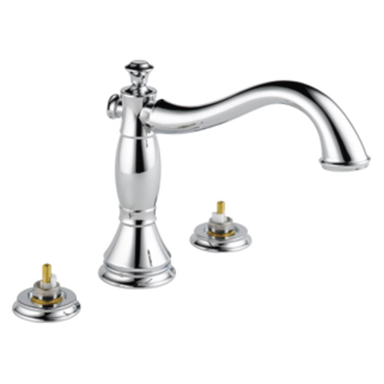 Cassidy Two Handle 3-Hole Roman Tub Faucet without Handles - Frankwebs