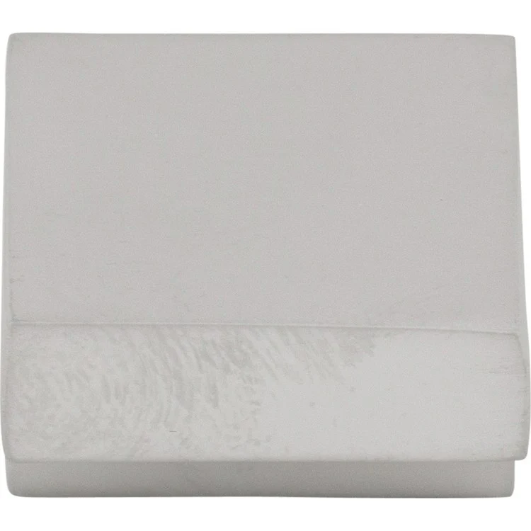 Knob Sanctuary II Square Aluminum Zinc Alloy 1 x 3/8 x 2/3 Inch 2/3 Inch - Frankwebs