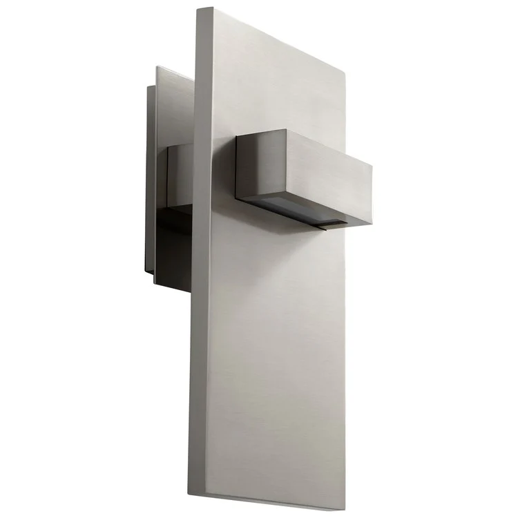 Vela Two-Light Wall Sconce - Satin Nickel - Frankwebs