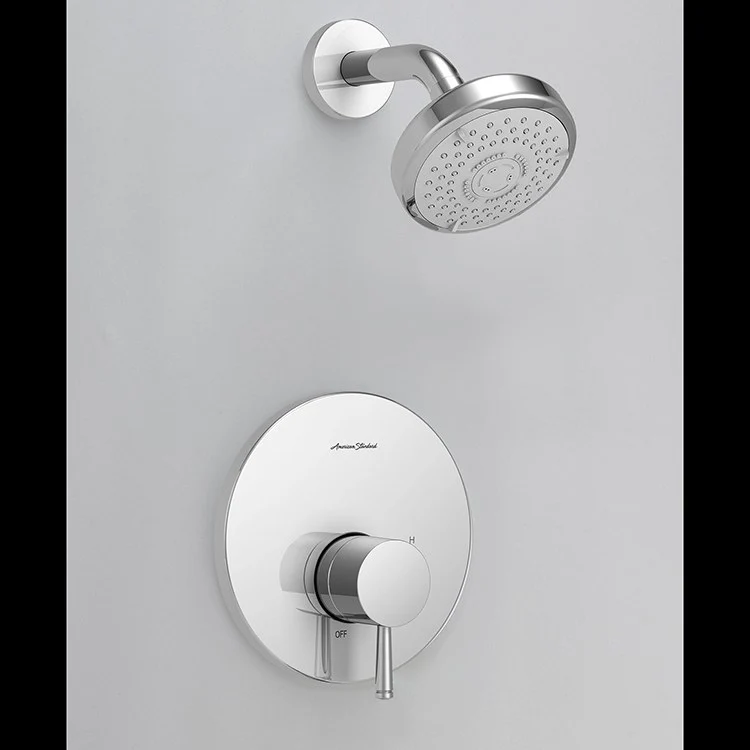 Serin Pressure Balance Shower Valve Trim with Cartridge and Water-Saving Shower Head - Frankwebs
