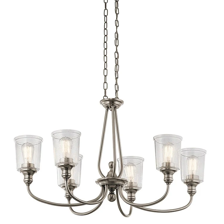 Waverly Six-Light Oval Chandelier - Frankwebs