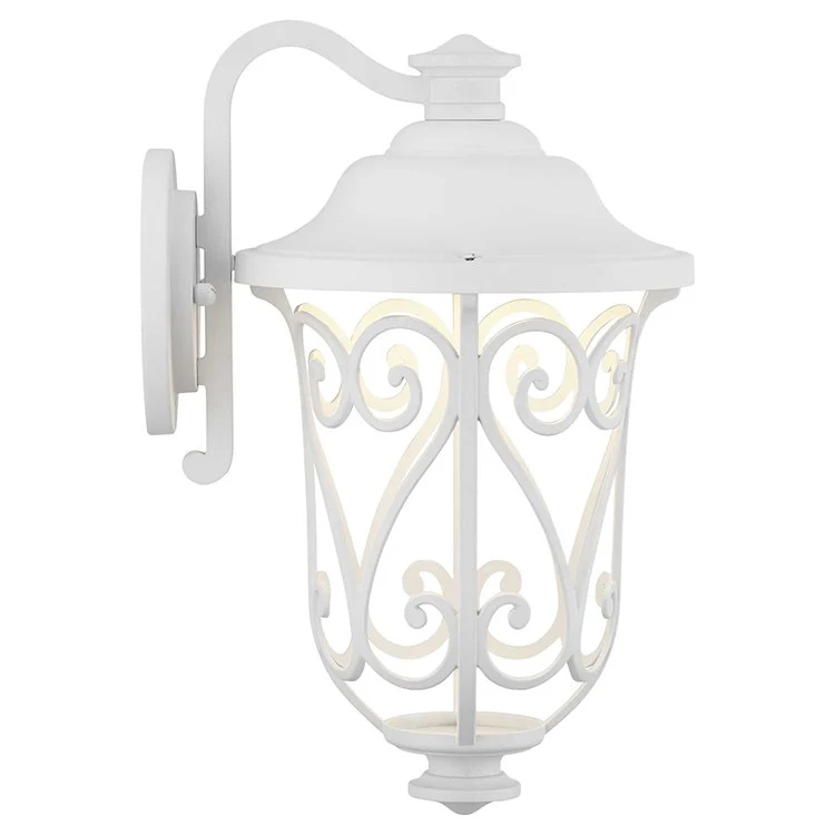 Leawood Single-Light LED Small Outdoor Wall Lantern - Frankwebs