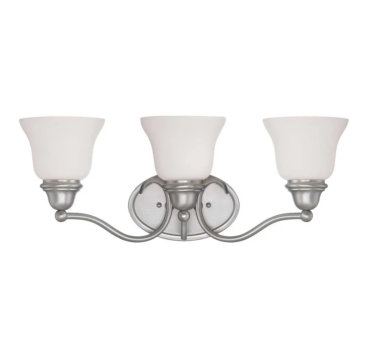 Yates Three-Light Bathroom Vanity Fixture - Frankwebs