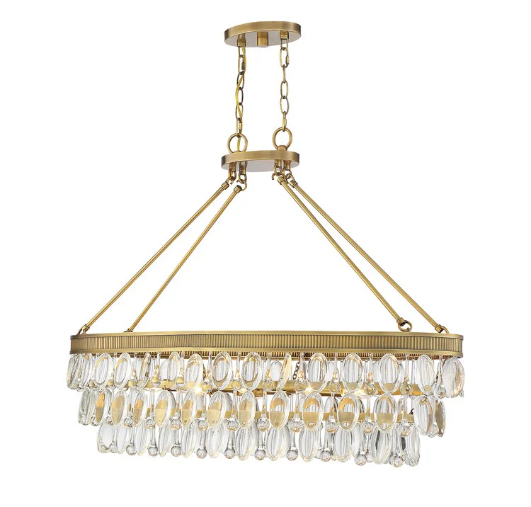 Windham Eight-Light Linear Chandelier - Frankwebs