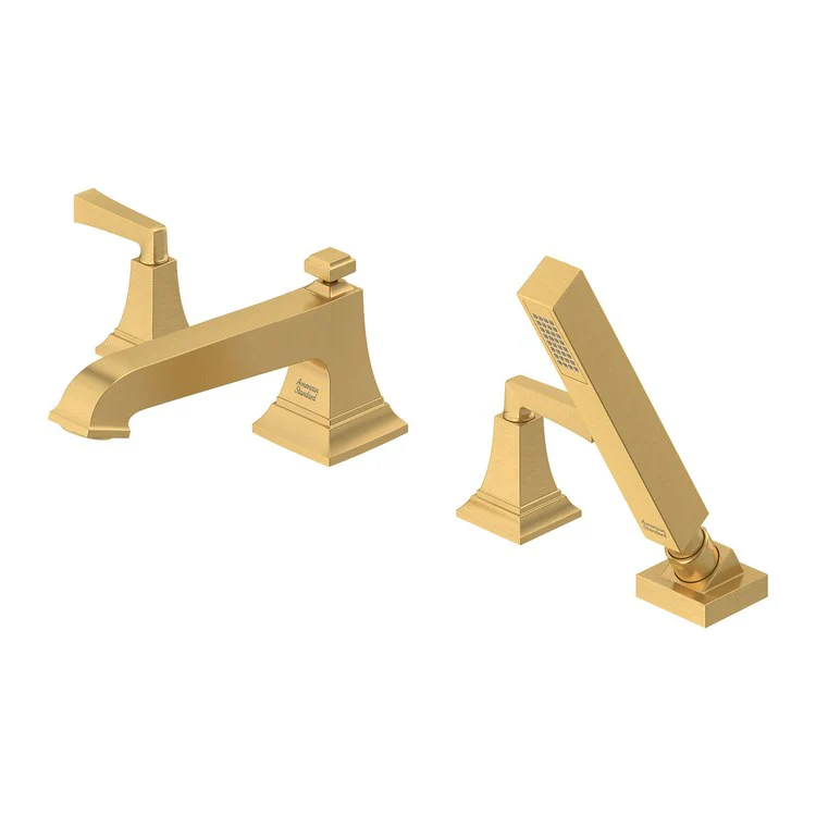 Roman Tub Trim Town Square S with Handshower 2 Lever Brushed Cool Sunrise - Frankwebs