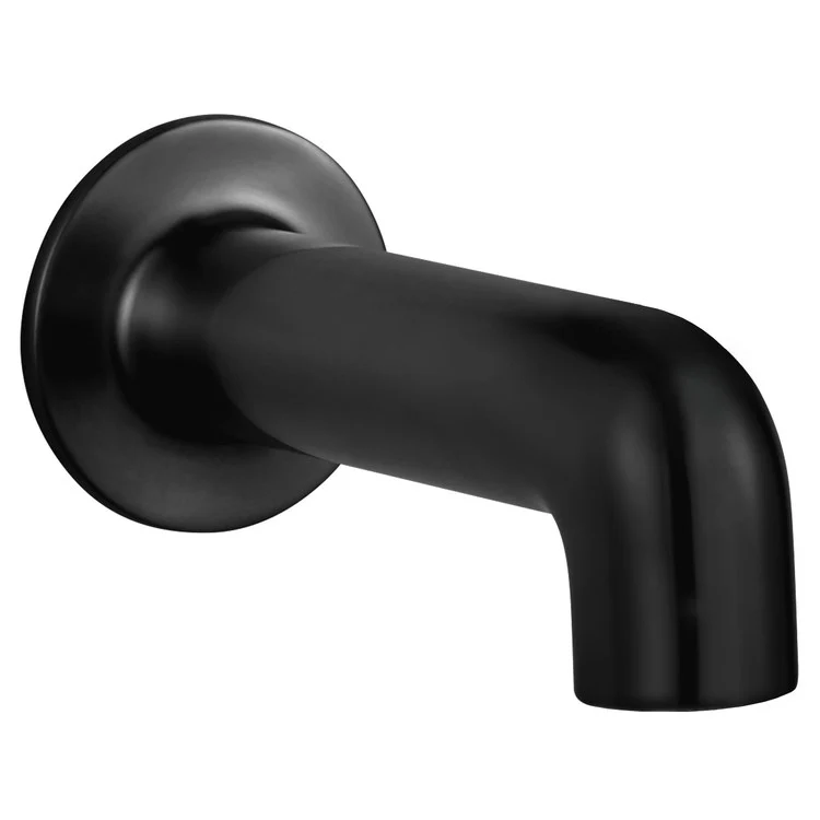 Studio S Slip-On Tub Spout without Diverter - Matte Black - Frankwebs