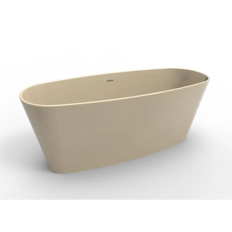 Air Tub Metro Collection Newbury Freestanding Biscuit Oval Hydroluxe SS 62 x 28 x 24 Inch - Frankwebs