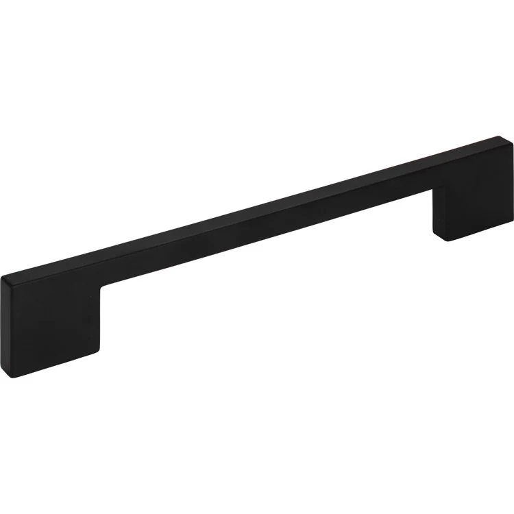 Drawer Pull Atlas Thin Square Matte Black Zinc Alloy 7-9/16 Inch 8-11/16 x 15/32 Inch - Frankwebs