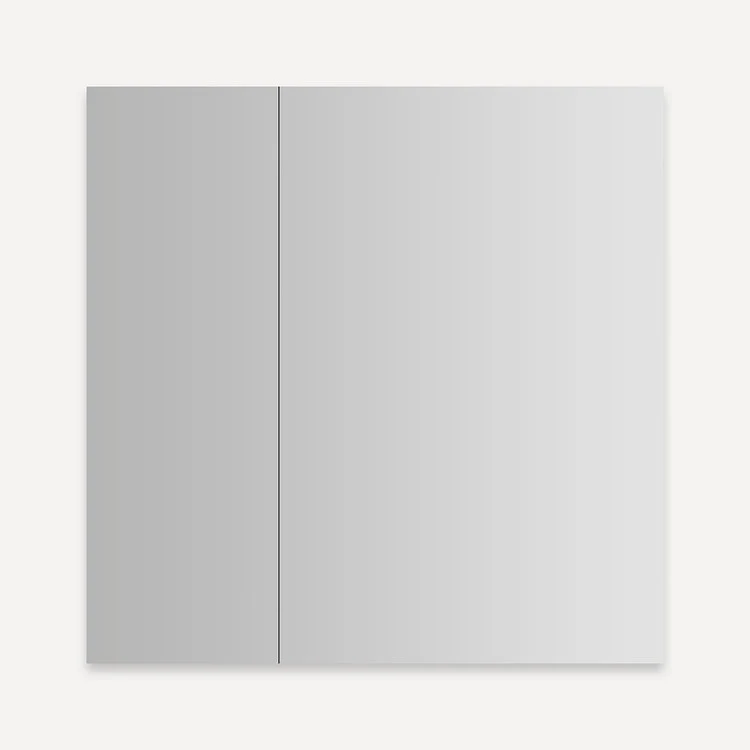 Medicine Cabinet M Series Reserve 30 x 30 x 4 Inch 2 Doors Mirrored Polished Edge/Non-Electric - Frankwebs