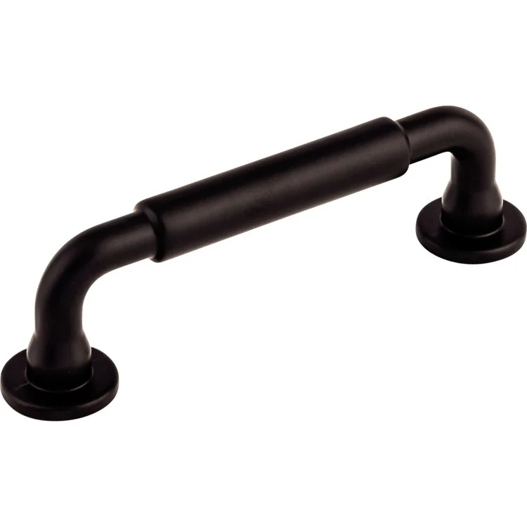 Pull Serene Lily D Handle for Decorative Hardware Flat Black Zinc Alloy 3-3/4 Inch - Frankwebs