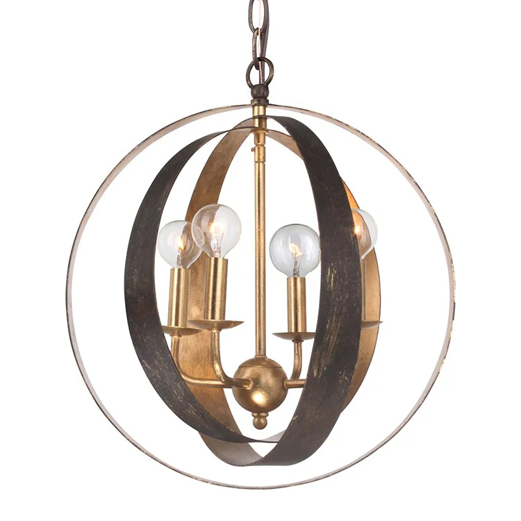 Luna Four-Light Mini Chandelier - Frankwebs
