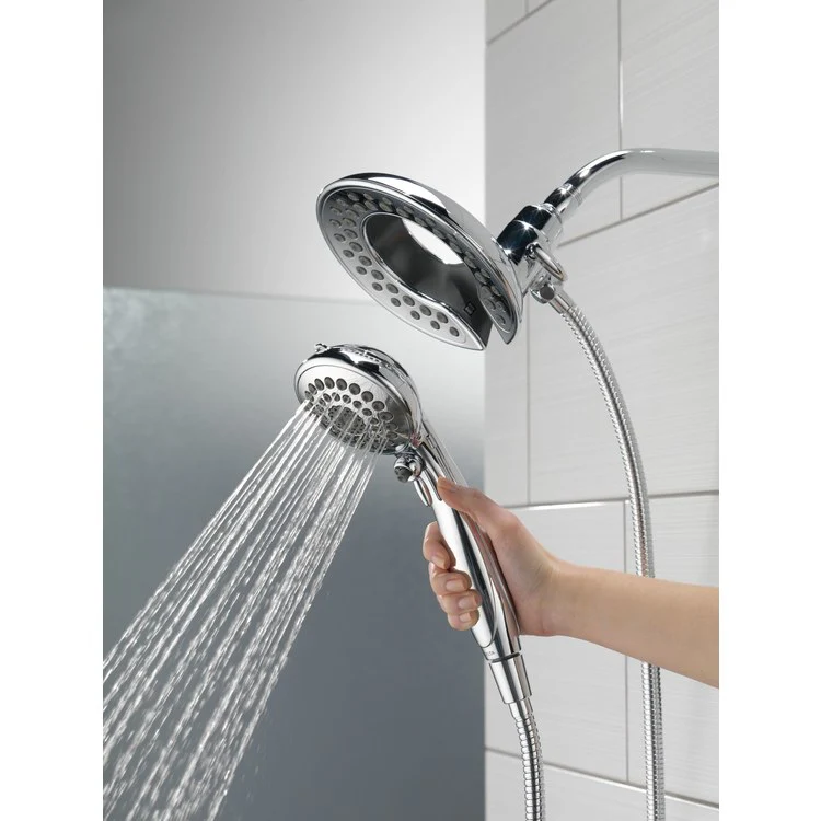 In2ition Two-in-One Five-Function Integrated Shower Head/Handshower - Frankwebs