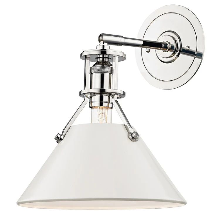 Painted No.2 Single-Light Wall Sconce by Mark D. Sikes - Frankwebs