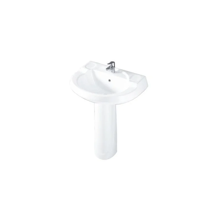 Pedestal White Wynne Lavatory Vitreous China for B/3-191 & B/3-198 Basins - Frankwebs