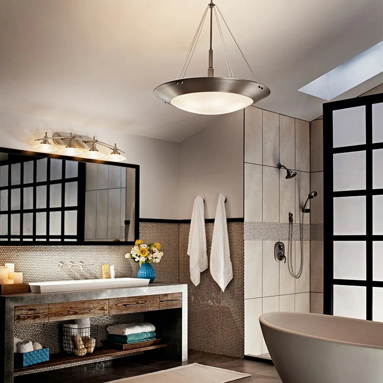 Structures Four-Light Halogen Bathroom Vanity Fixture - Frankwebs